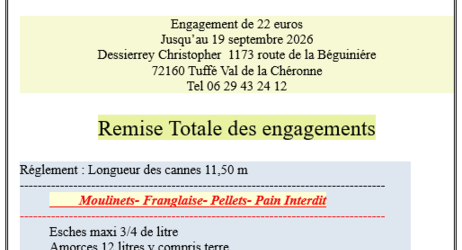 Marathon de pêche par équipes