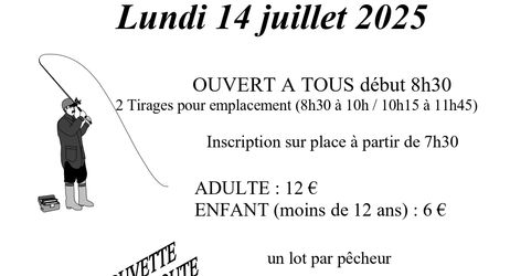 Concours de pêche de la truite